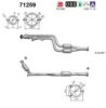 MERCE 2084901819 Catalytic Converter